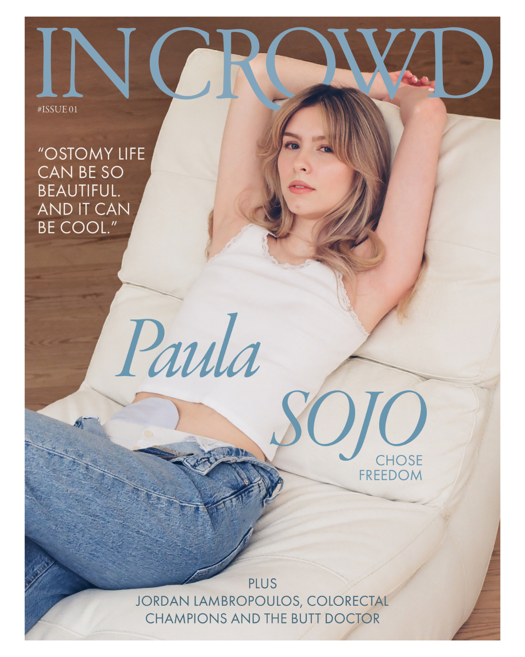 Paula Sojo, featured in In Crowd Magazine